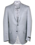 Robert Old - Silver Wool, Silk and Linen Blend Blazer JACKETS Robert Old