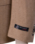 Robert Old - Beige Herringbone Pure Cashmere Jacket JACKETS Robert Old
