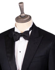 Robert Old - Black Micro-Pattern Wool & Silk Tuxedo SUITS Robert Old