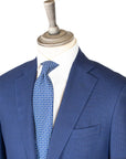 Robert Old - Blue Basket Weave Organic Wool Blazer JACKETS Robert Old