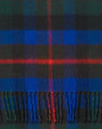 Robert Old - Blue, Green & Red Tartan Brushed Cashmere Scarf SCARVES Robert Old