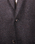 Robert Old - Brown Bouclé Wool, Silk, & Cashmere Blend Jacket JACKETS Robert Old