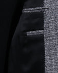 Robert Old - Charcoal Wool, Linen, & Sisal Weave Jacket JACKETS Robert Old