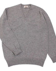 Robert Old - The Brae 2 ply V-Neck Pure Lambswool Sweater KNITWEAR Robert Old