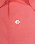 Robert Old - Coral Pink Supraluxe Swiss Cotton Poplin Long Sleeve Shirt L/S SHIRTS Robert Old