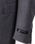 Robert Old - Grey Prince of Wales Check Wool Suit SUITS Robert Old