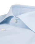 Robert Old - Light Blue Premium Cotton Slim Fit Shirt L/S SHIRTS Robert Old