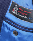 Robert Old - Navy-Blue Twill REDA Wool Blazer Jacket JACKETS Robert Old