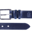 Robert Old - Navy ‘Avon’ Bridle Hide Leather Belt BELTS/BRACES Robert Old