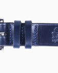Robert Old - Navy ‘Avon’ Bridle Hide Leather Belt BELTS/BRACES Robert Old