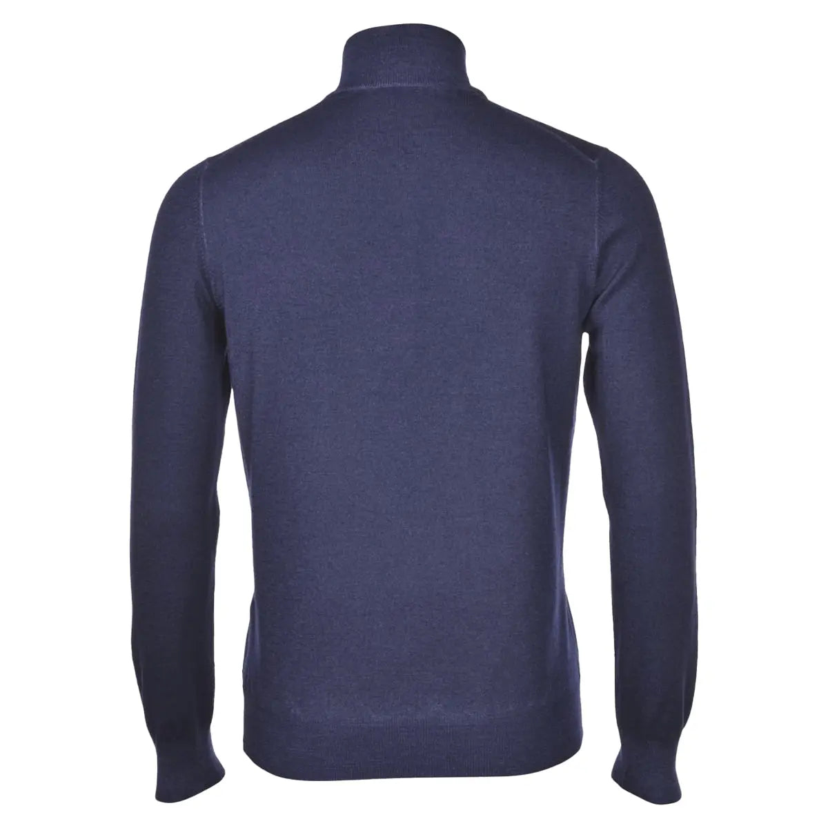 Robert Old Navy Fine Knitted Wool Quarter Zip Sweater – Robert Old