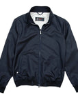Robert Old - Navy Scabal Wool Lightweight Bomber Jacket BLOUSONS Robert Old
