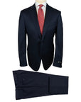 Robert Old - Navy Pin Dot Micro-Effect Super 130’s Wool Suit SUITS Robert Old