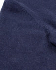 Robert Old - Navy Wool & Cashmere Blend Crewneck Jumper KNITWEAR Robert Old