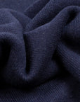Robert Old - Navy Wool & Cashmere Blend Crewneck Jumper KNITWEAR Robert Old