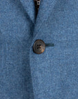 Robert Old - Soft Blue Wool & Cashmere Jacket JACKETS Robert Old