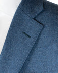 Robert Old - Soft Blue Wool & Cashmere Jacket JACKETS Robert Old