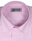 Robert Old - Soft Pink Swiss Cotton Oxford Shirt L/S SHIRTS Robert Old