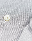 Robert Old - White & Black Cotton Twill Slim Fit Shirt L/S SHIRTS Robert Old
