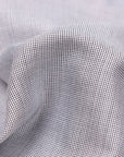 Robert Old - White & Black Cotton Twill Slim Fit Shirt L/S SHIRTS Robert Old