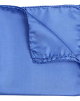 Robert Old - Royal Blue Silk Pocket Square HANDKERCHIEFS Robert Old