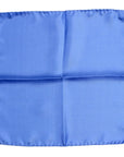 Robert Old - Royal Blue Silk Pocket Square HANDKERCHIEFS Robert Old