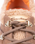 Santoni - Brown Leather Après-Ski Sneaker Boot SHOES Santoni