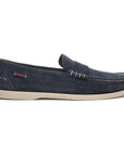 Blue Navy Dan Boat Flesh Out Suede Loafers SHOES Sebago
