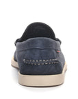 Blue Navy Dan Boat Flesh Out Suede Loafers SHOES Sebago