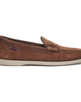 Dark Brown Dan Boat Flesh Out Suede Loafers SHOES Sebago