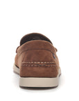 Dark Brown Dan Boat Flesh Out Suede Loafers SHOES Sebago
