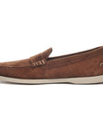 Dark Brown Dan Boat Flesh Out Suede Loafers SHOES Sebago