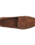 Dark Brown Dan Boat Flesh Out Suede Loafers SHOES Sebago