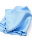 Robert Old - Sky Blue Silk Pocket Square HANDKERCHIEFS Robert Old