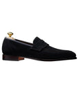 Crockett & Jones - Teign Unlined Suede Loafers SHOES Crockett & Jones