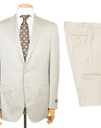 Robert Old - Beige Solaro 150s Wool Suit SUITS Robert Old