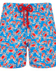 Vilebrequin - Blue ‘Crabs & Shrimps’ Mahina Swim Shorts SWIMWEAR Vilebrequin