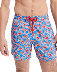 Vilebrequin - Blue ‘Crabs & Shrimps’ Mahina Swim Shorts SWIMWEAR Vilebrequin