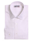 Robert Old - White Twill Swiss Cotton Shirt L/S SHIRTS Robert Old