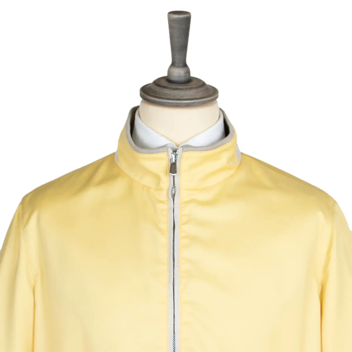 Robert Old - Yellow Wool & Goat Suede Bomber Jacket BLOUSONS Robert Old