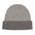 Robert Old - Fisherman Knit 8ply Cashmere Hat - Grey Flannel CAPS & HATS Robert Old