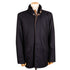 Navy Loro Piana Storm System Wool & Cashmere Overcoat BLOUSONS Robert Old