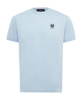 Belstaff - Sky Blue Jersey Cotton T-Shirt TEE SHIRTS Belstaff