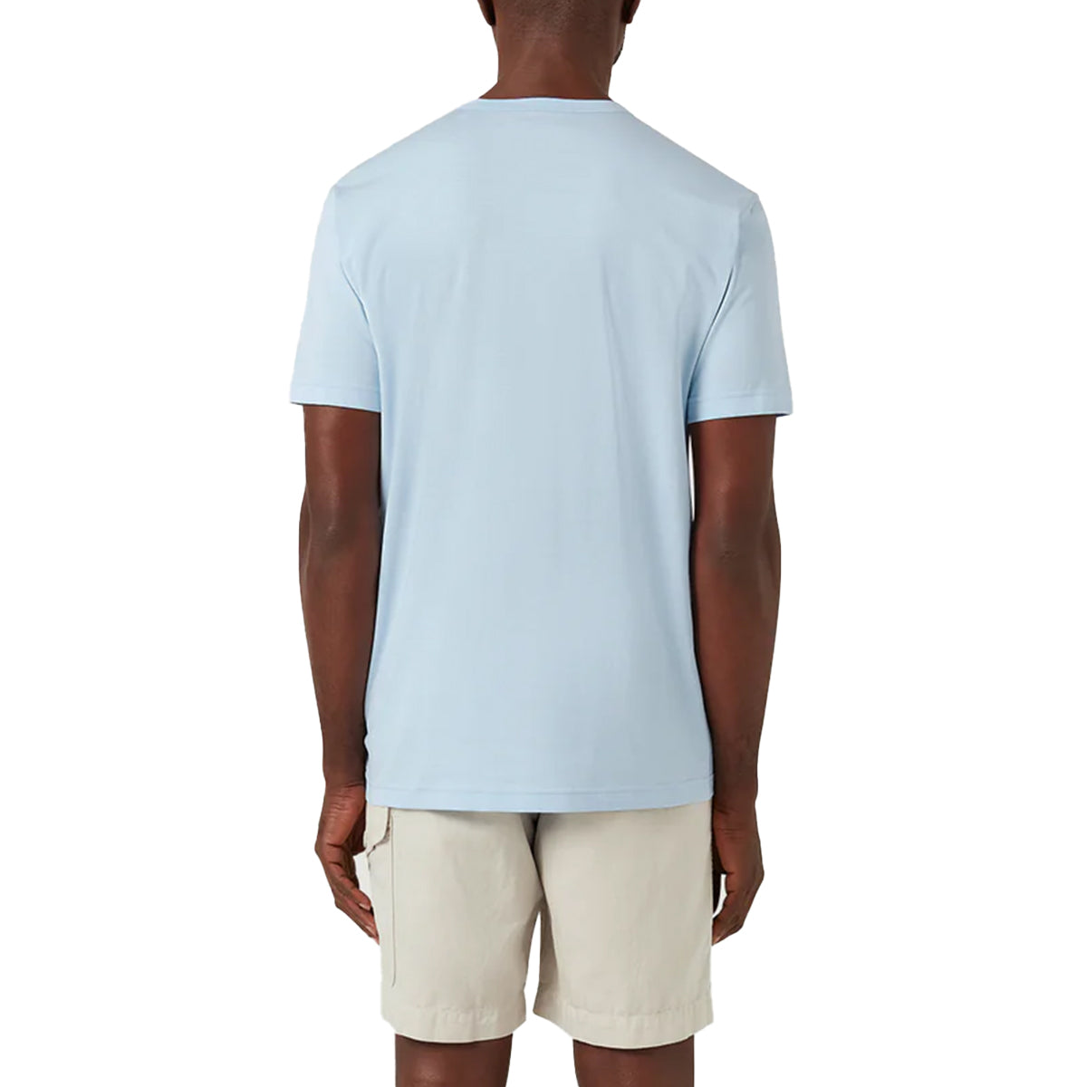 Belstaff - Sky Blue Jersey Cotton T-Shirt TEE SHIRTS Belstaff