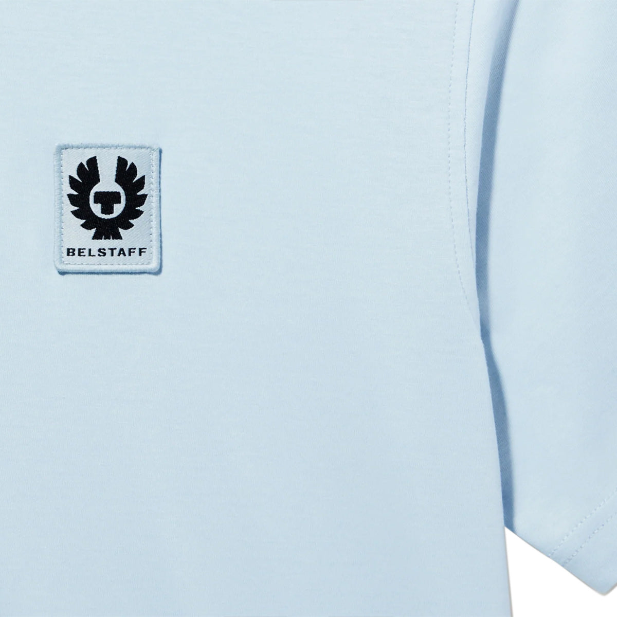 Belstaff - Sky Blue Jersey Cotton T-Shirt TEE SHIRTS Belstaff