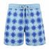 Vilebrequin - Blue Sud 'Moorea' Flocked Swim Shorts SWIMWEAR Vilebrequin