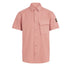 Belstaff - Scale Rust Pink Short Sleeve Shirt S/S SHIRTS Belstaff