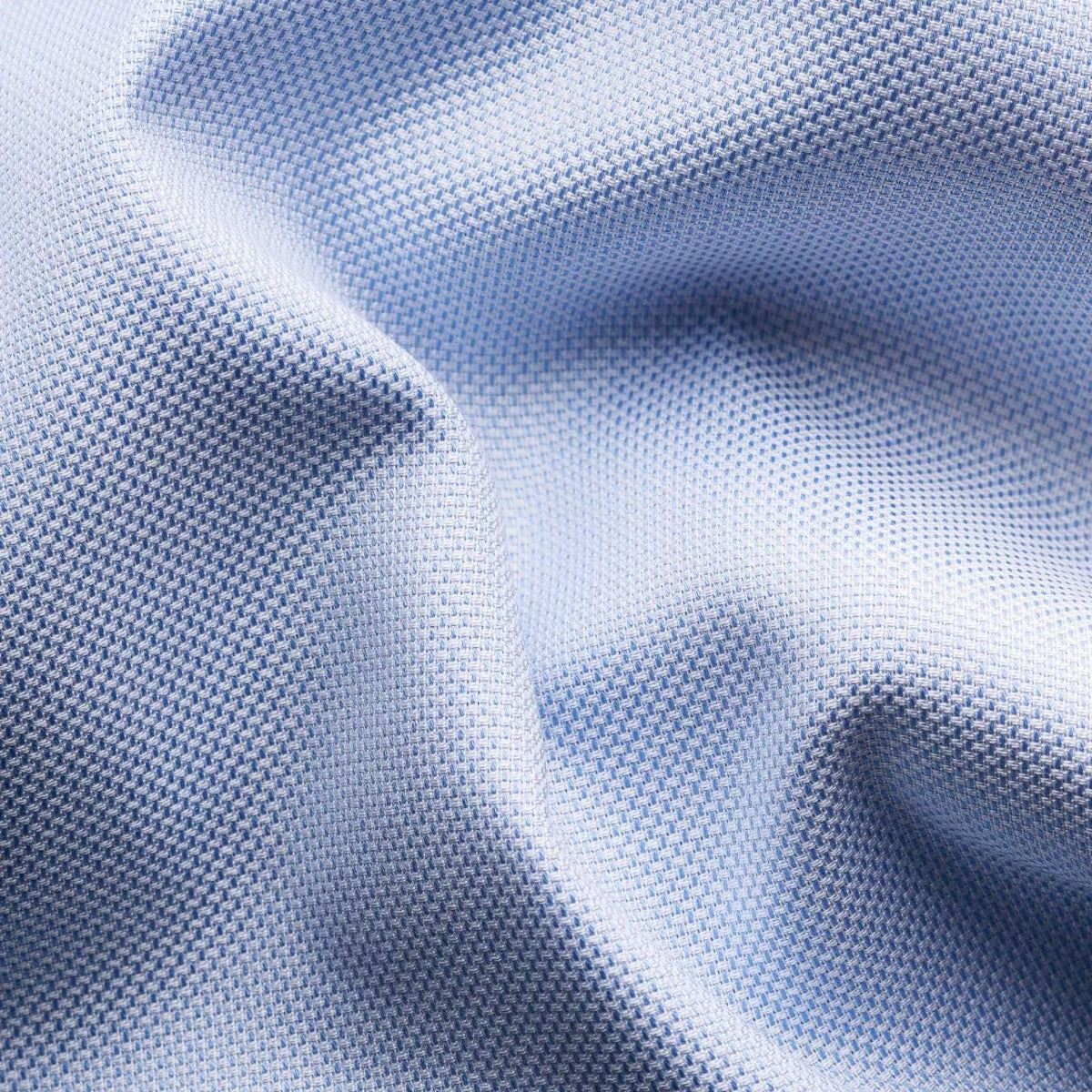 Eton - Light Blue Paisley Trim Contemporary Fit Shirt L/S SHIRTS Eton