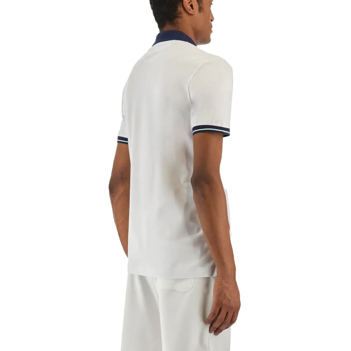 La Martina - Optic White Regular-fit Cotton Stretch Polo shirt S/S POLOS La Martina