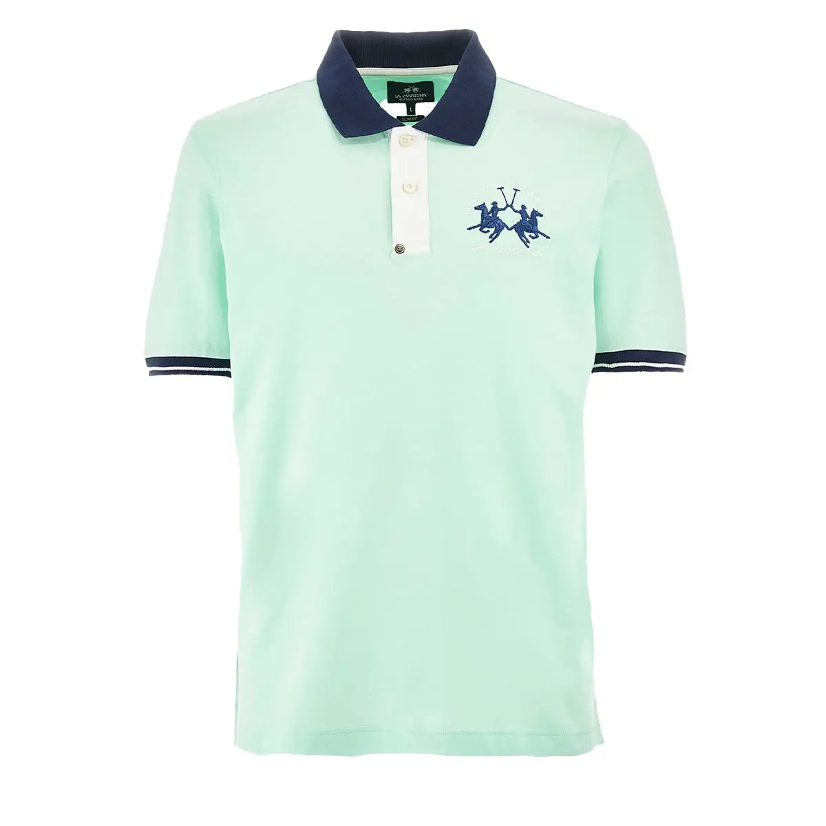 La Martina - Honeydew Regular-fit Cotton Stretch Polo shirt S/S POLOS La Martina